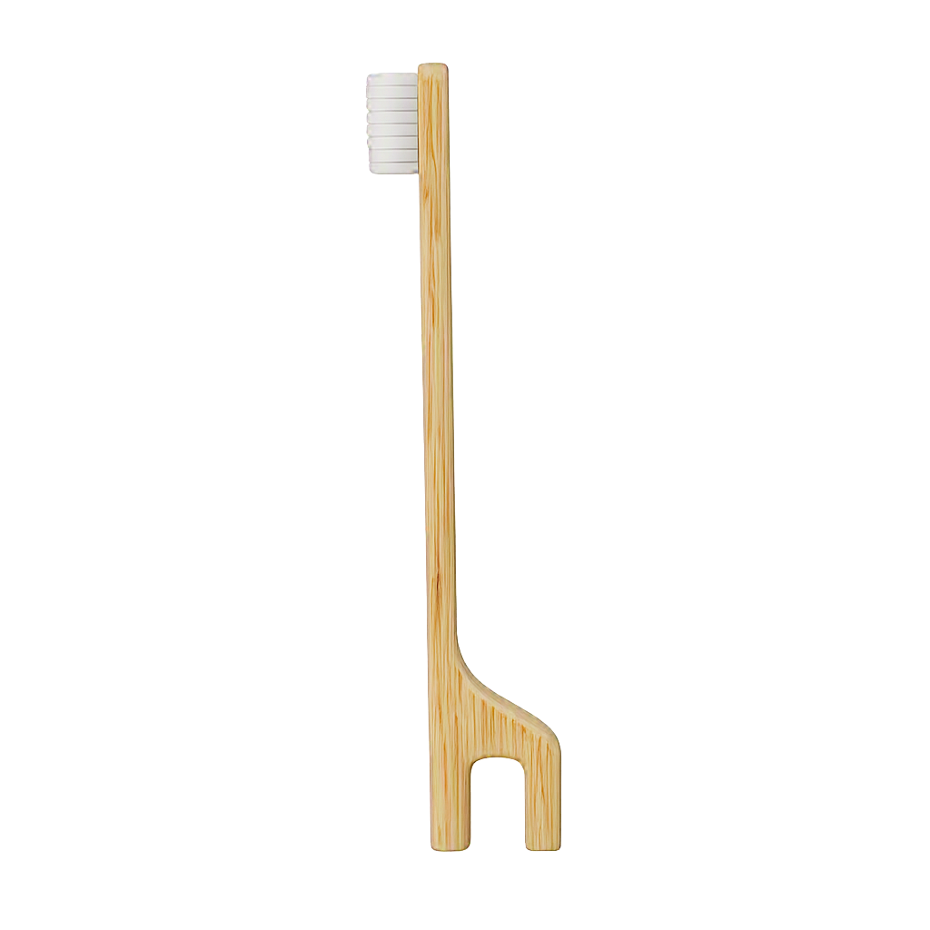 Boopkin "Giraffe" biodegradable bamboo toothbrush for babies