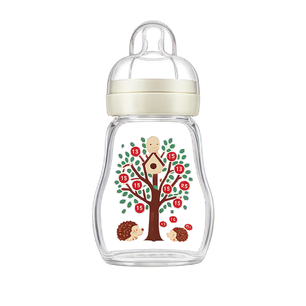 Boopkin "Lola" BPA-free eco-friendly milk bottle