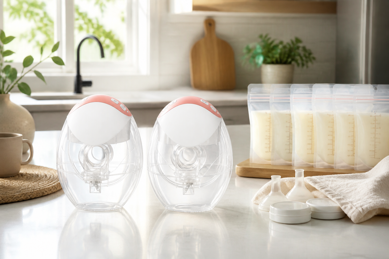 Boopkin ComfyBoop Wearable Breast Pump, 2-Pack — inline stash