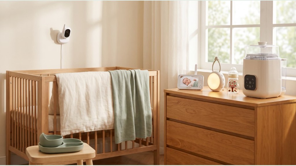 Boopkin Dream Video Baby Monitor — inline nursery