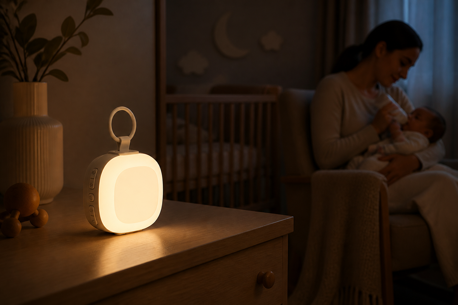Boopkin MusicLight 2 Portable Night Light — inline night feed
