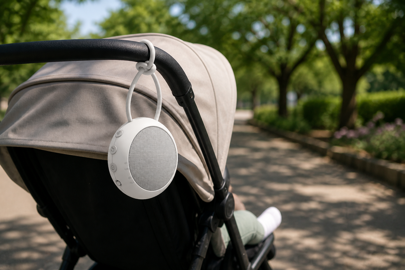 Boopkin MusicLight Portable Night Light — inline stroller